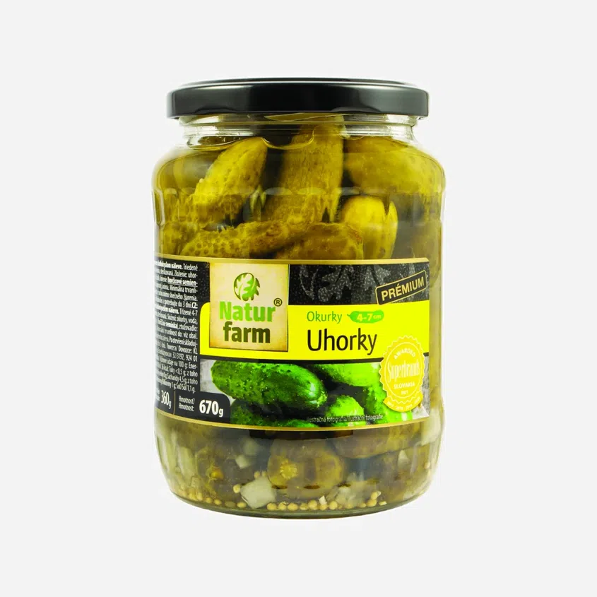 Okurky premium 6 x 680 g