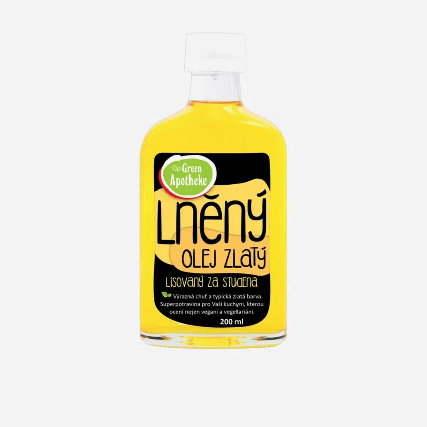 Olej lněný zlatý