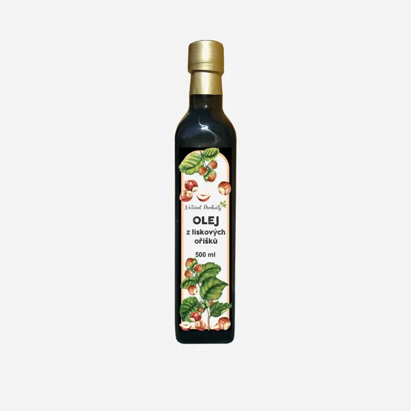 Olej z lískových ořechů 6 x 500 ml