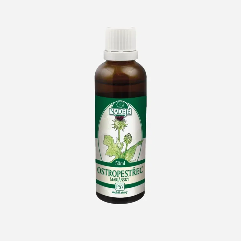 Ostropestřec mariánský tinktura z pupenů 5 x 50 ml