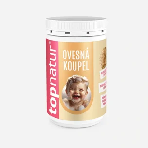 Ovesná koupel pro děti