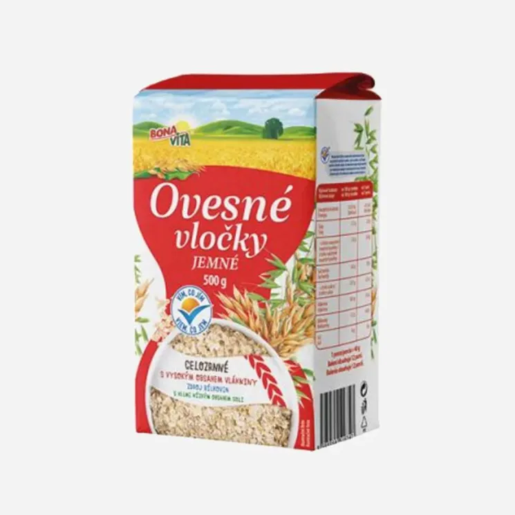 Ovesné vločky jemné 6 x 500 g