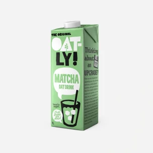 Ovesný nápoj matcha