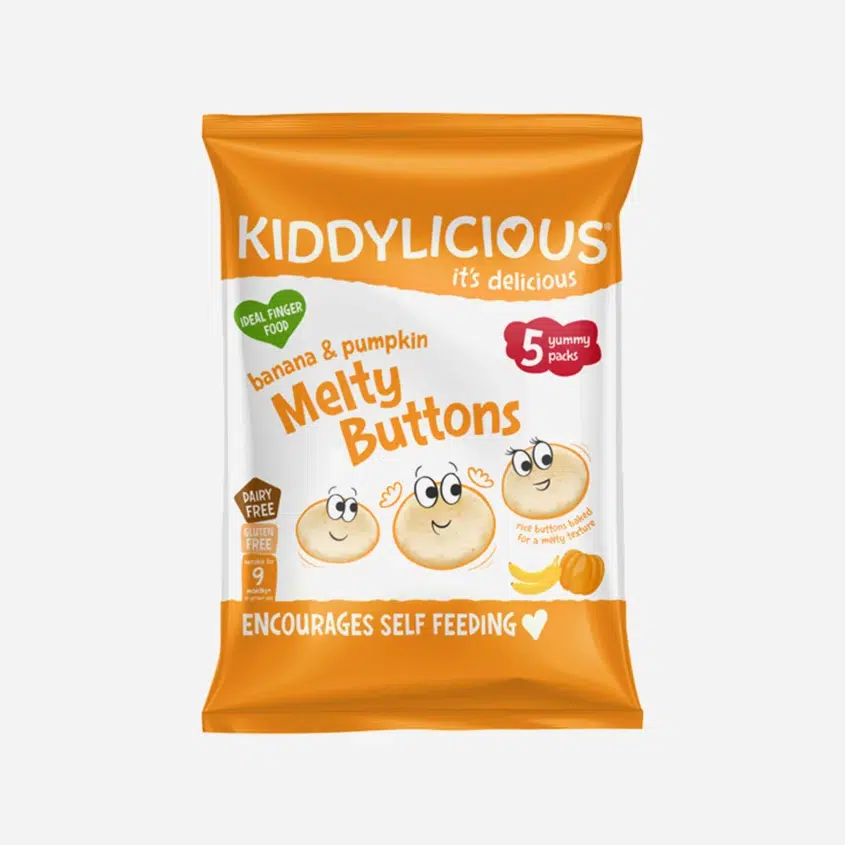 Ovocno-zeleninové knoflíčky banán s dýní (5x6g) multipack 6 x 30 g