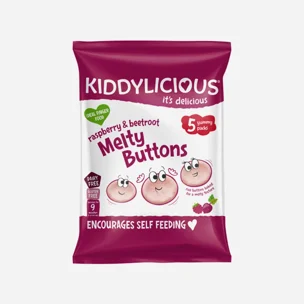 Ovocno-zeleninové knoflíčky malina s řepou (5x6g) multipack