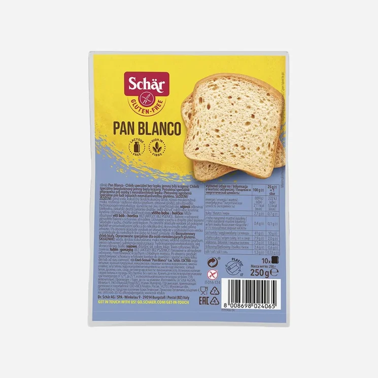 PAN BLANCO bezlepkový 6 x 250 g