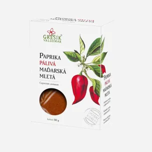 Paprika pálivá maďarská mletá 6 x 50 g