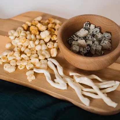 Pařené nitě přírodní lyofilizované 5 x 50 g
