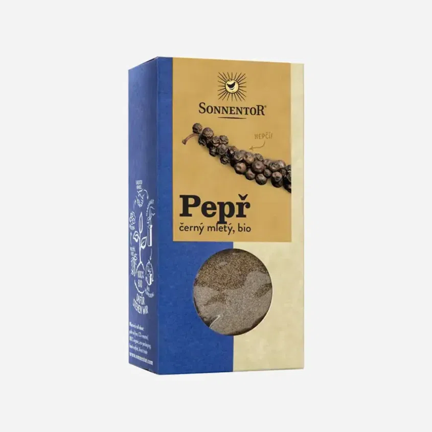 Pepř černý mletý BIO