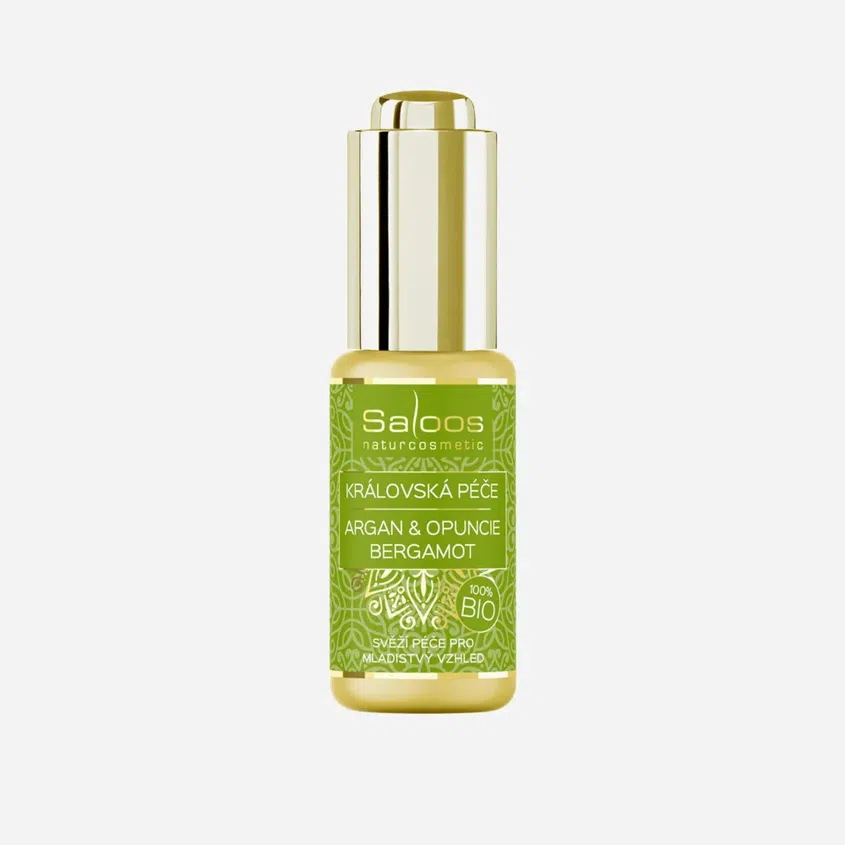 Pěstící olej Argan, opuncie a bergamot