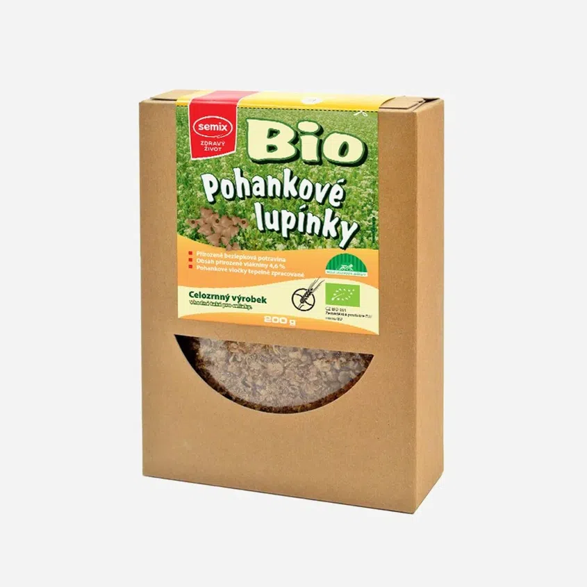 Pohankové lupínky BIO 6 x 200 g