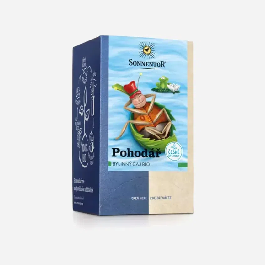 Pohodář - bylinný čaj bio - porc.dvoukomorový
