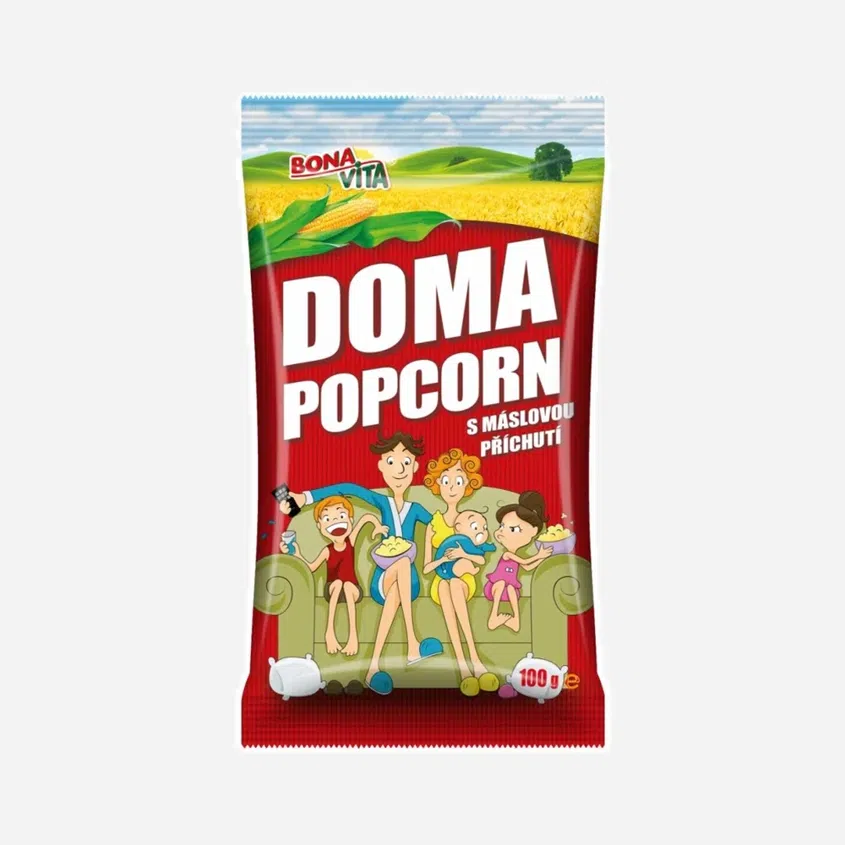 Popcorn máslový