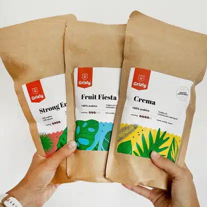 Pražená zrnková káva Fruit Fiesta 6 x 250 g