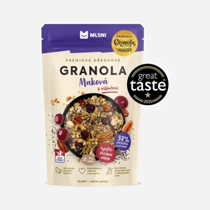 Prémiová granola maková s višněmi 6 x 400 g