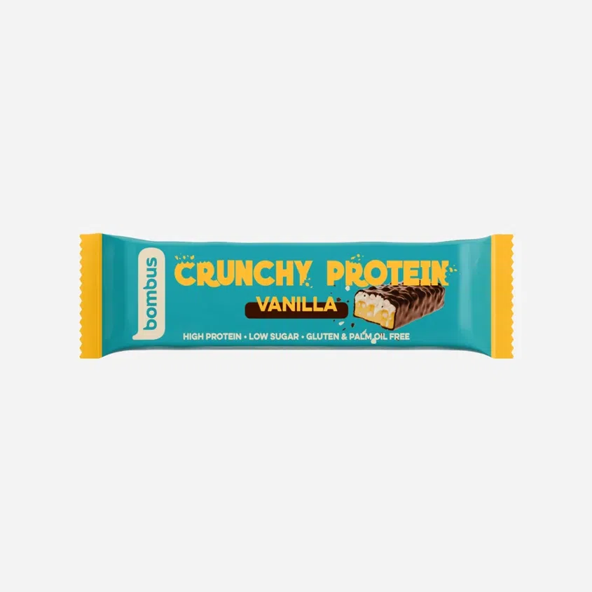 Protein crunchy bar čokoláda a vanilka 12 x 50 g