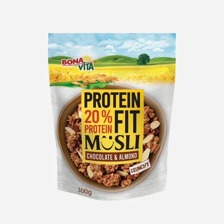 Protein fit müsli čokoláda a mandle