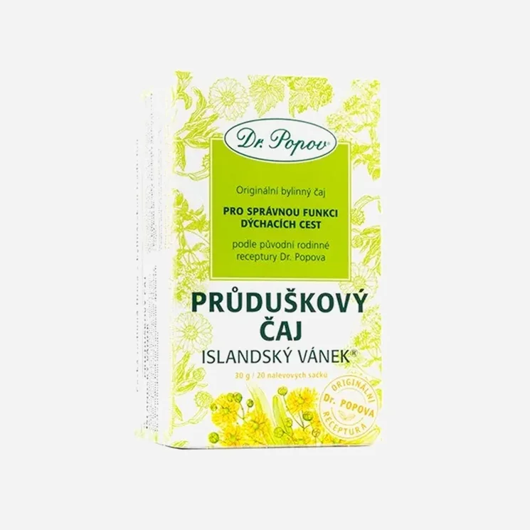 Průduškový čaj Islandský vánek