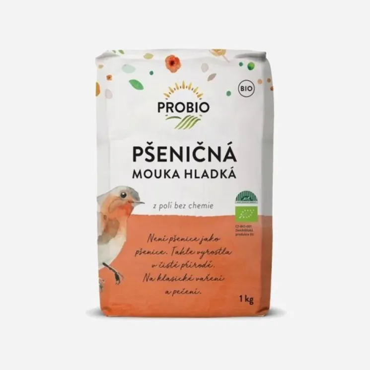 Pšeničná mouka bílá hladká
