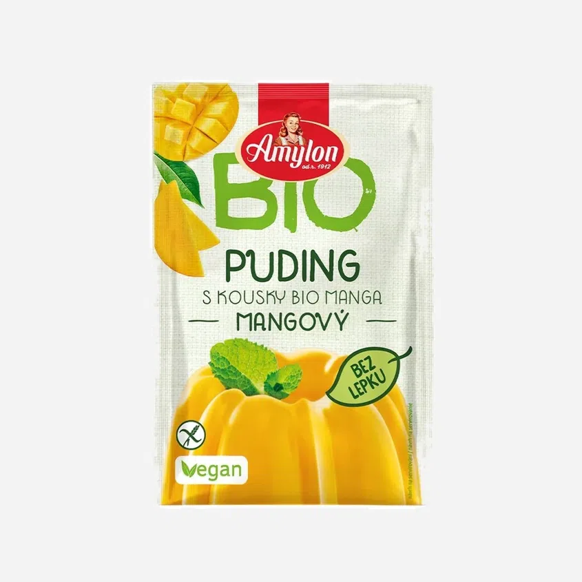 Puding mangový bezlepkový BIO