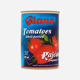 Rajčata loupaná celá