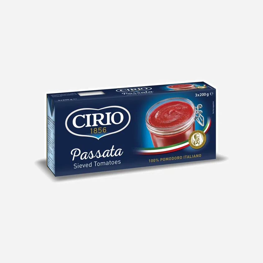 Rajčata loupaná drcená 6 x 600 g