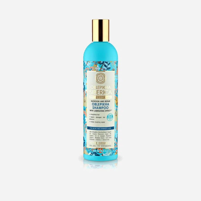 Rakytníkový šampon pro poškozené vlasy Výživa a revitalizace 6 x 400 ml