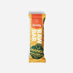 RAW Bar mango-makadam-černý rybíz 8 x 55 g
