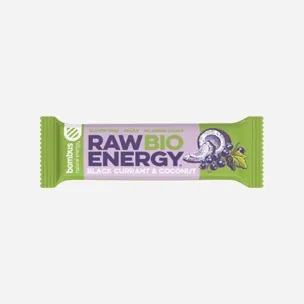 Raw ENERGY Černý rybíz a kokos BIO 12 x 50 g