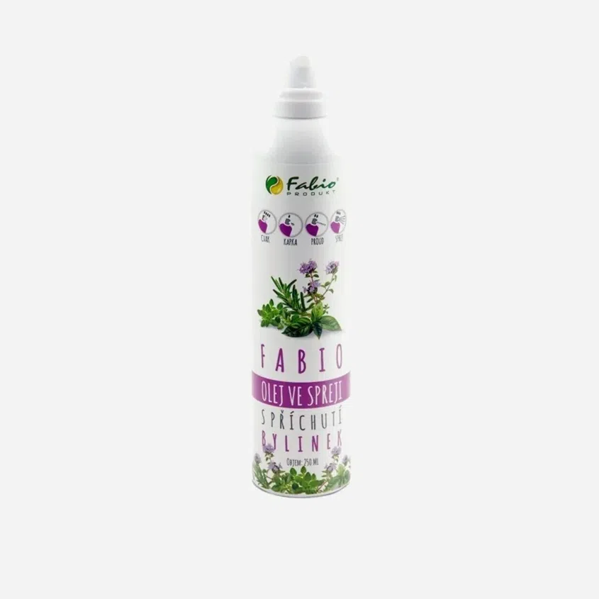 Řepkový olej ve spreji Bylinka 6 x 250 ml