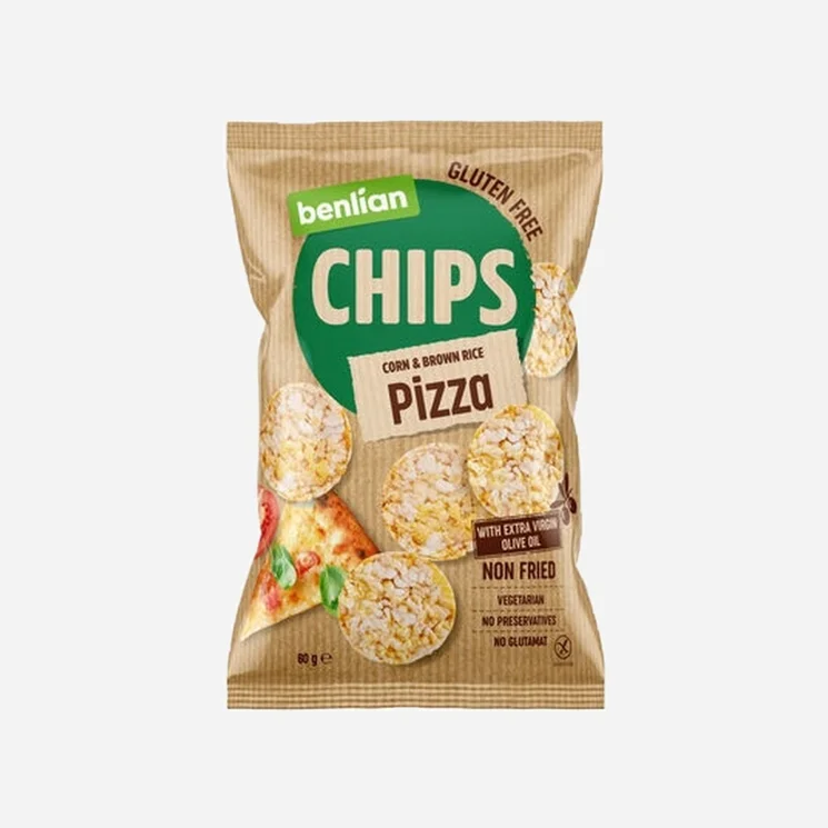 Rice chips pizza 6 x 60 g