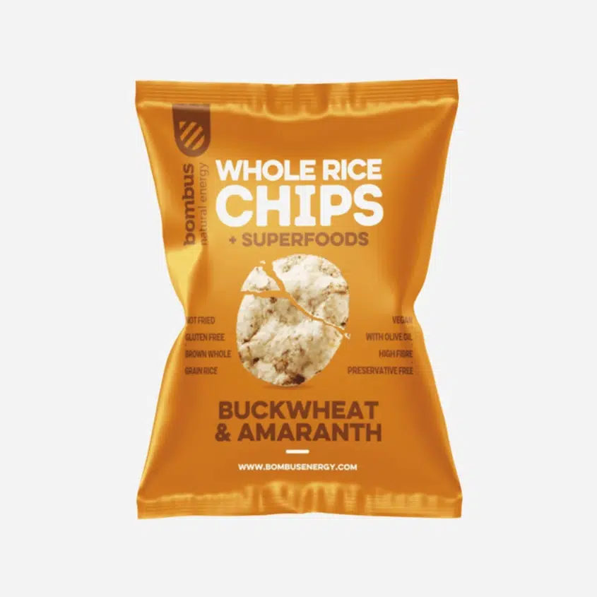 Rice chips pohanka a amarant