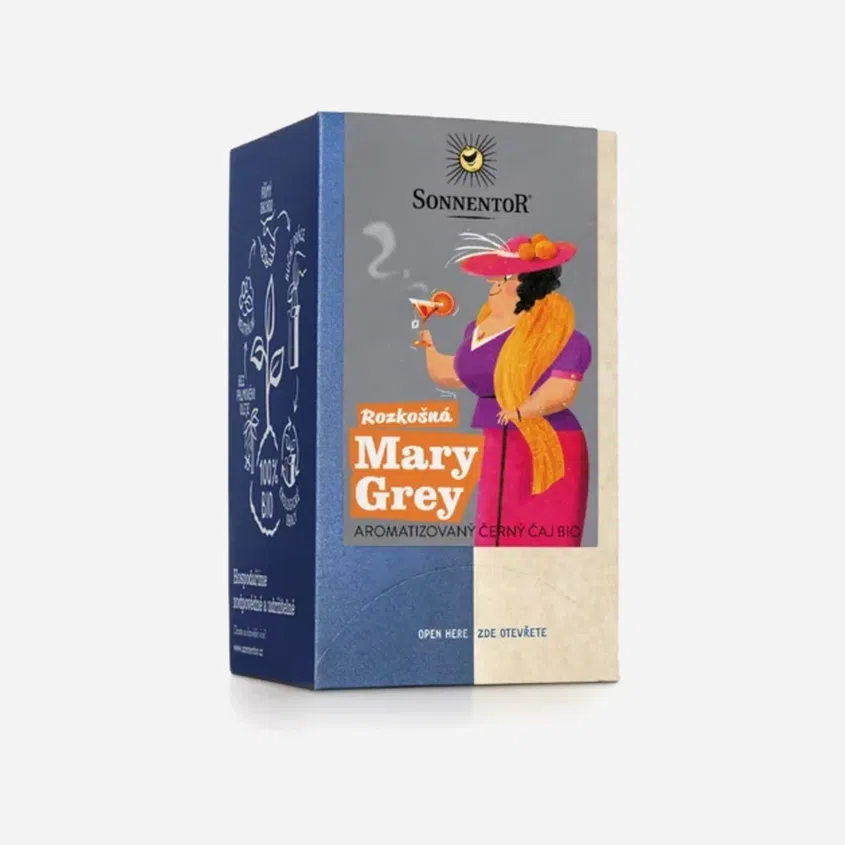 Rozkošná Mary Grey porcovaný BIO 18 sáčků 6 x 18 sáčků