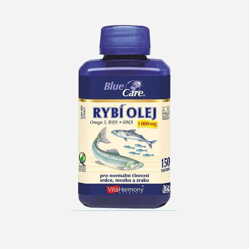 Rybí olej Omega 3 1000 mg 6 x 150 kapslí