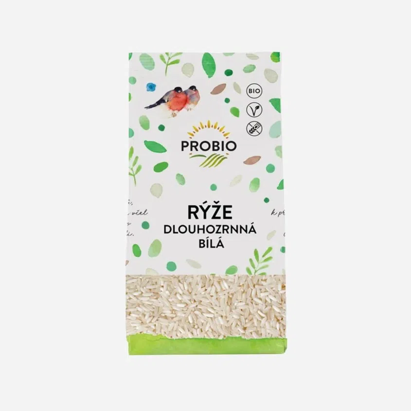 Rýže dlouhozrnná bílá BIO 6 x 500 g