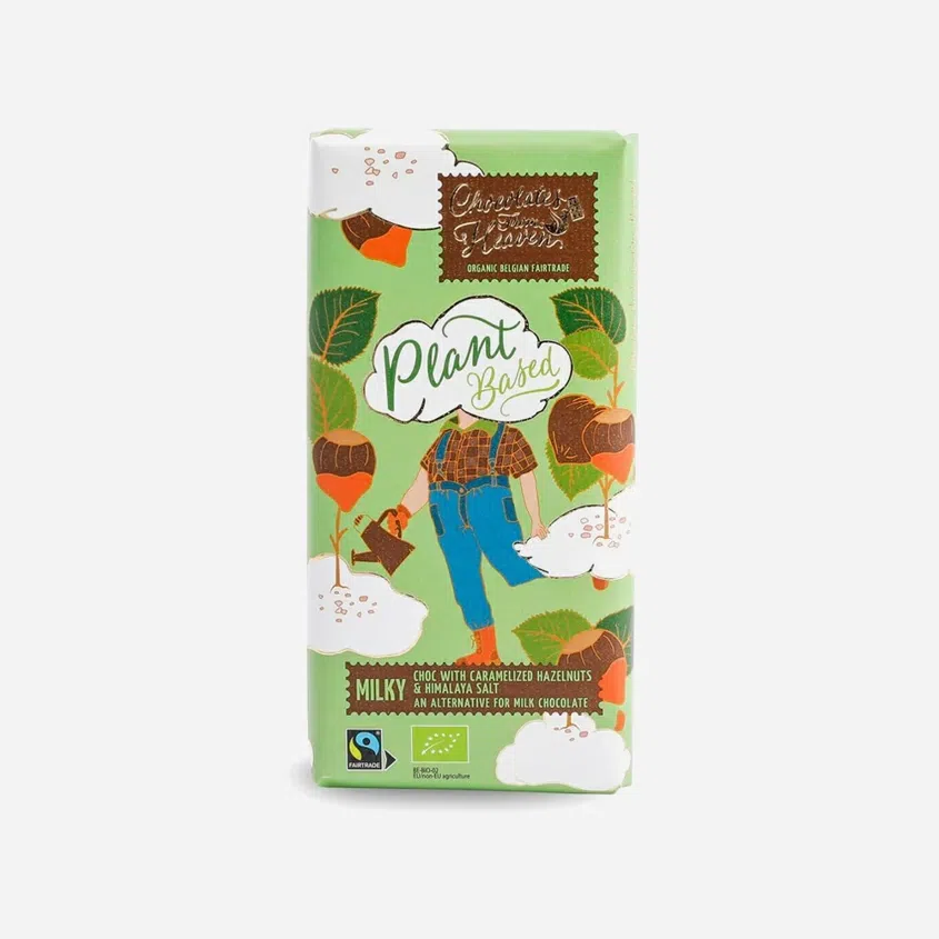 Rýžová VEGAN čokoláda s kar. lísk. oříšky a him. solí 51% BIO 6 x 100 g