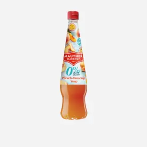Sirup 0% cukr Broskev-Maracuja 12 x 700 ml