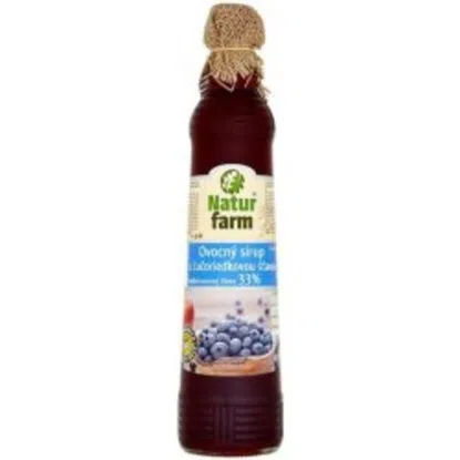 Sirup borůvka 33% 12 x 700 ml