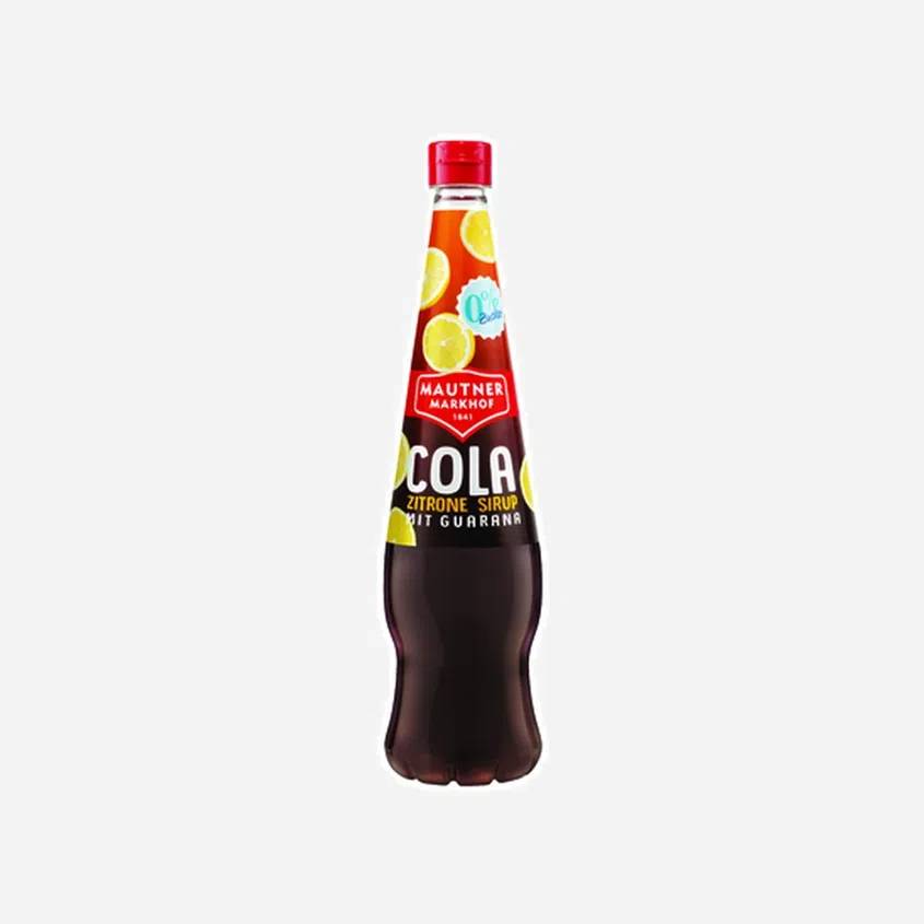 Sirup Cola a citron  0% cukru