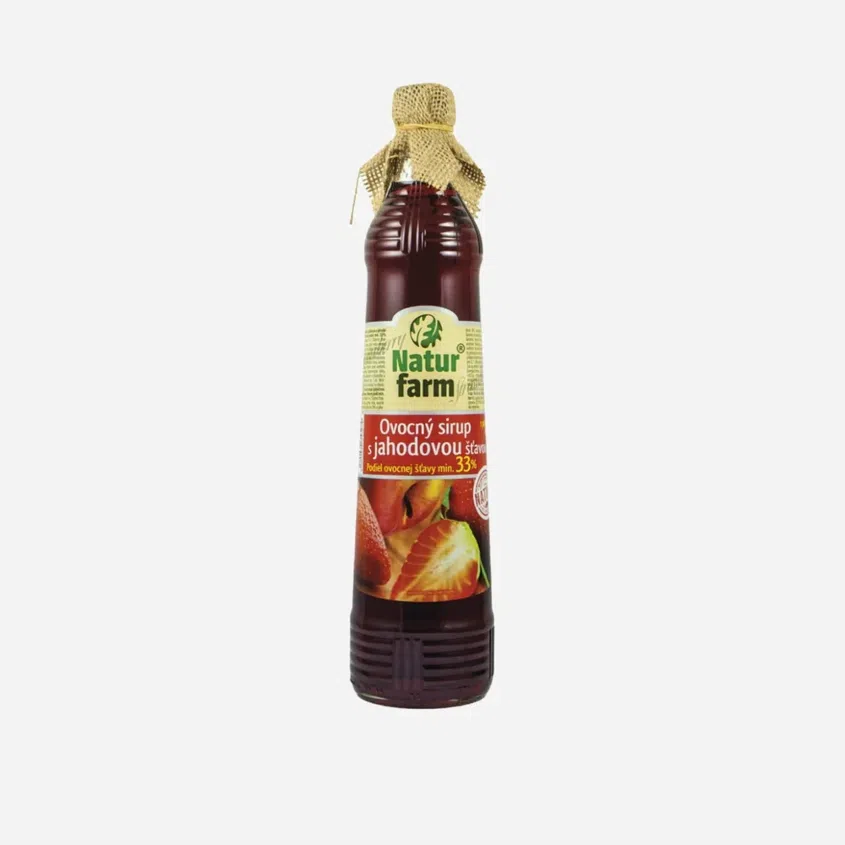 Sirup jahoda min. 33%