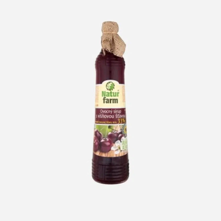 Sirup višeň min. 33 % 12 x 700 ml
