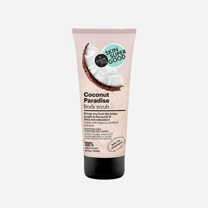 Skin super good Tělový peeling kokosový ráj