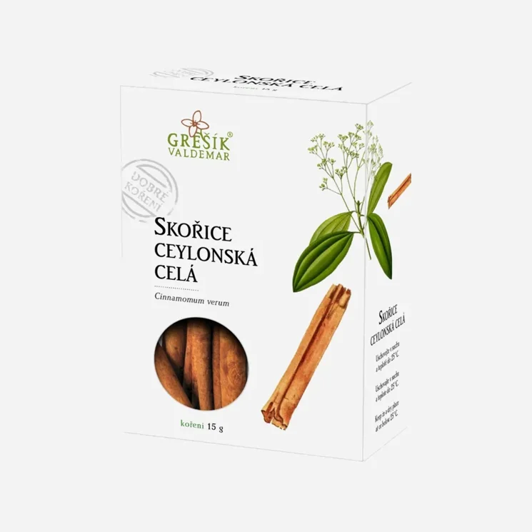 Skořice ceylonská celá