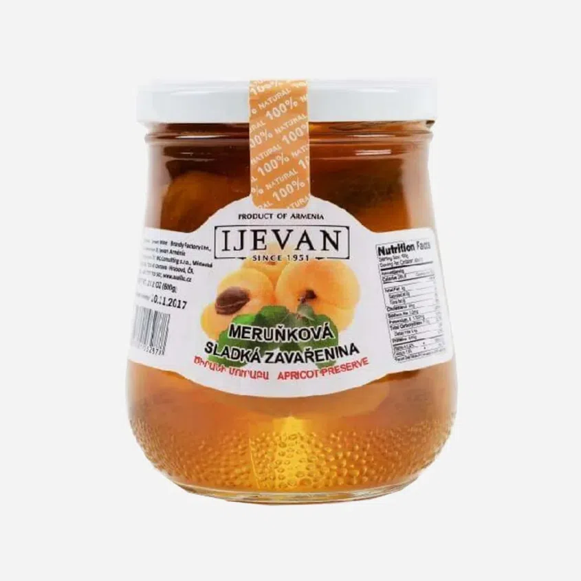 Sladká meruňková zavařenina 6 x 600 g