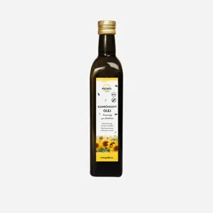 Slunečnicový olej lisovaný za studena 6 x 500 ml