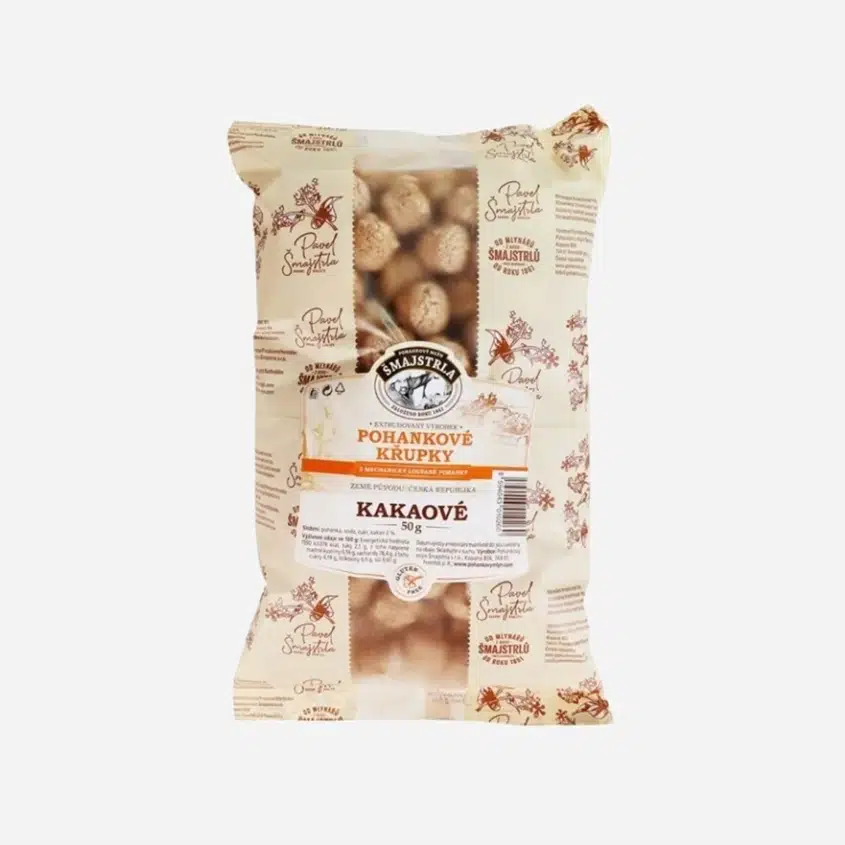 Šmajstrla Pohankové křupky kakaové 6 x 50 g