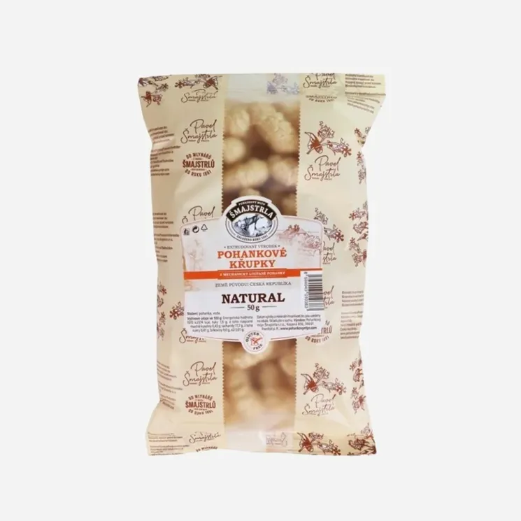 Šmajstrla Pohankové křupky natural 5 x 50 g