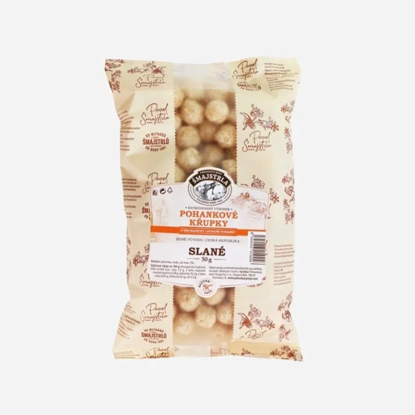 Šmajstrla Pohankové křupky slané 5 x 50 g