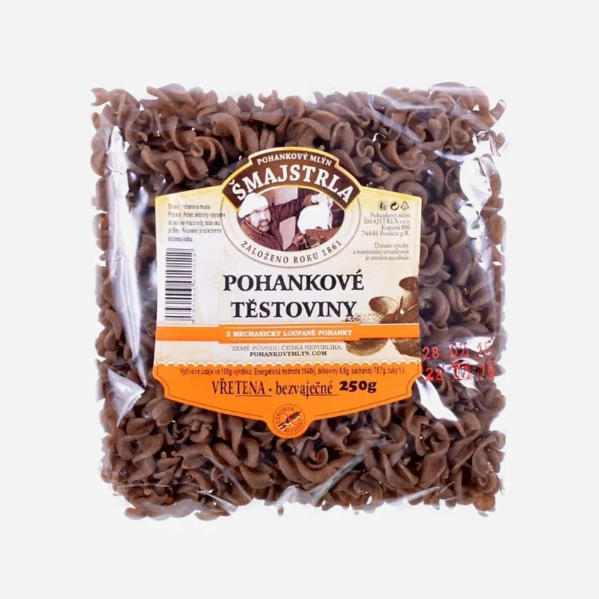 Šmajstrla Pohankové těstoviny vřetena