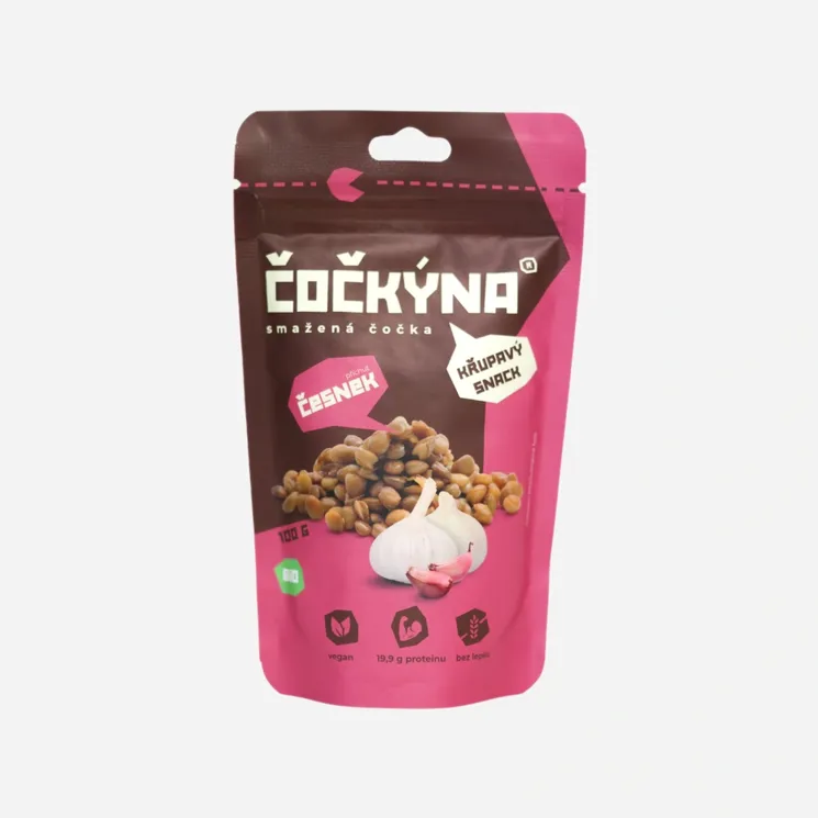 Smažená čočka česnek 6 x 100 g